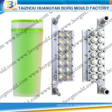 molde de injeção de copo copo plástico, molde de copo de bebida para injeção, moldes de xícara de água